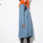 Asymmetrical women’s coat 1141