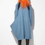 Asymmetrical women’s coat 1141