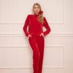 Дамски комплект- панталон и блуза- 1391