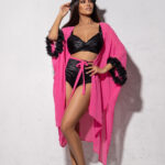 Плажен дамски халат-1543