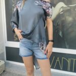 Асиметрична дамска туника Gray