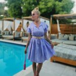 Дамска рокля от лен- 1803