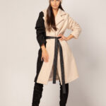 Дамско палто двуцветен  Астраган -1870