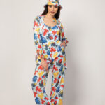 Дамски панталон от сатен - Vanitta king frog