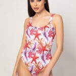 Дамски цял бански -Vanitta coral