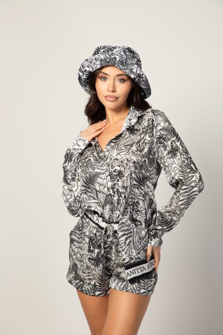 Women's satin shorts - 3499